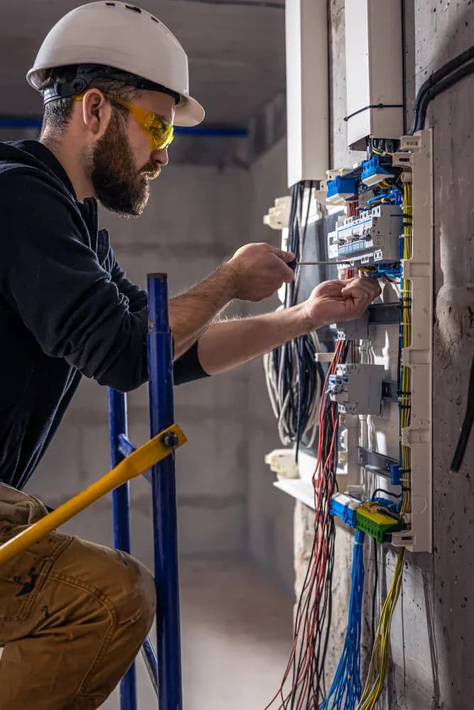 Intervention sur un tableau électrique